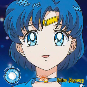 Sailor Mercury Cosplay Contact Lenses
