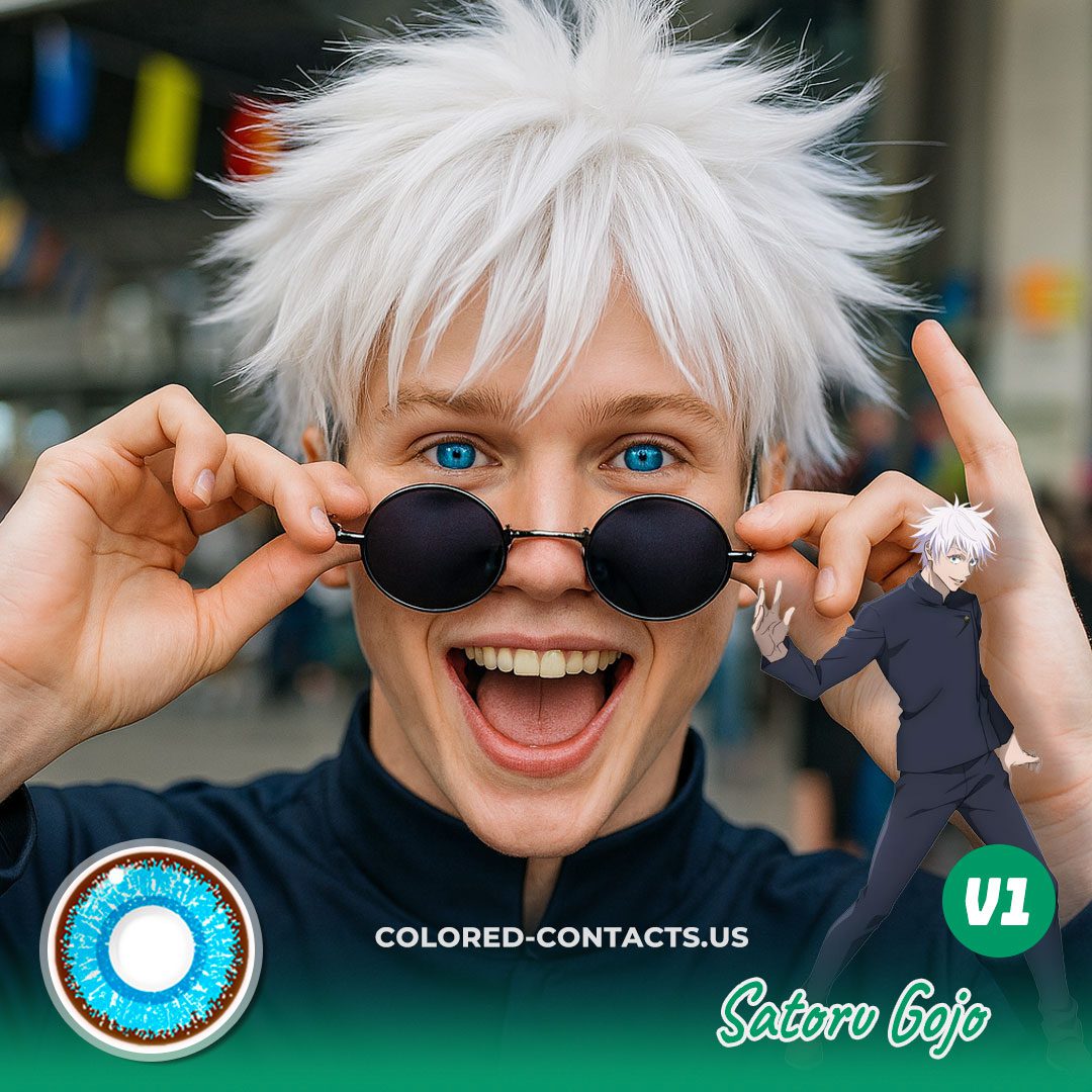 Jujutsu Kaisen : Satoru Gojo Cosplay Contact Lenses