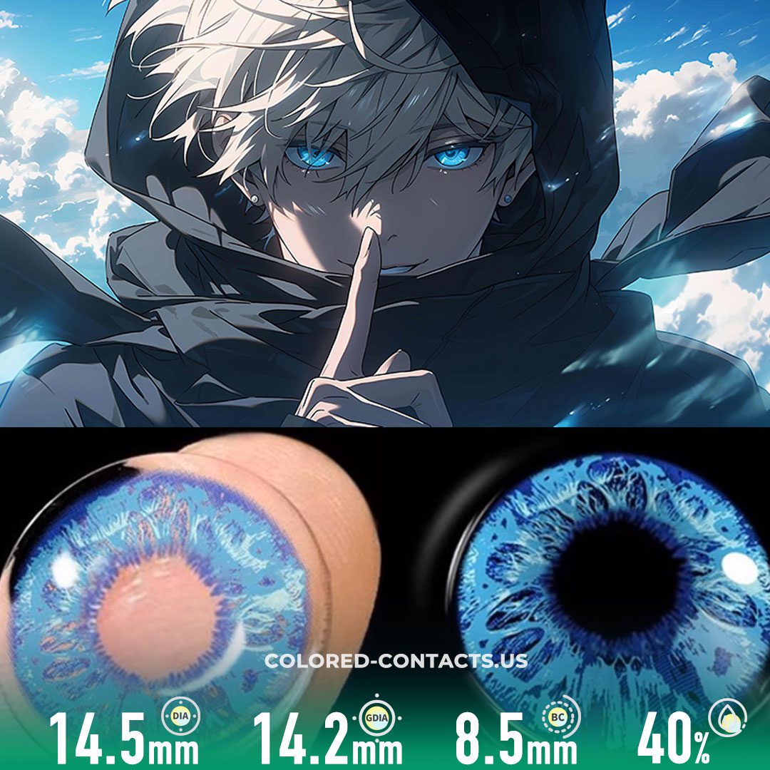 Jujutsu Kaisen : Satoru Gojo Cosplay Contact Lenses