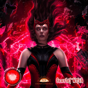Scarlet Witch Cosplay Contact Lenses