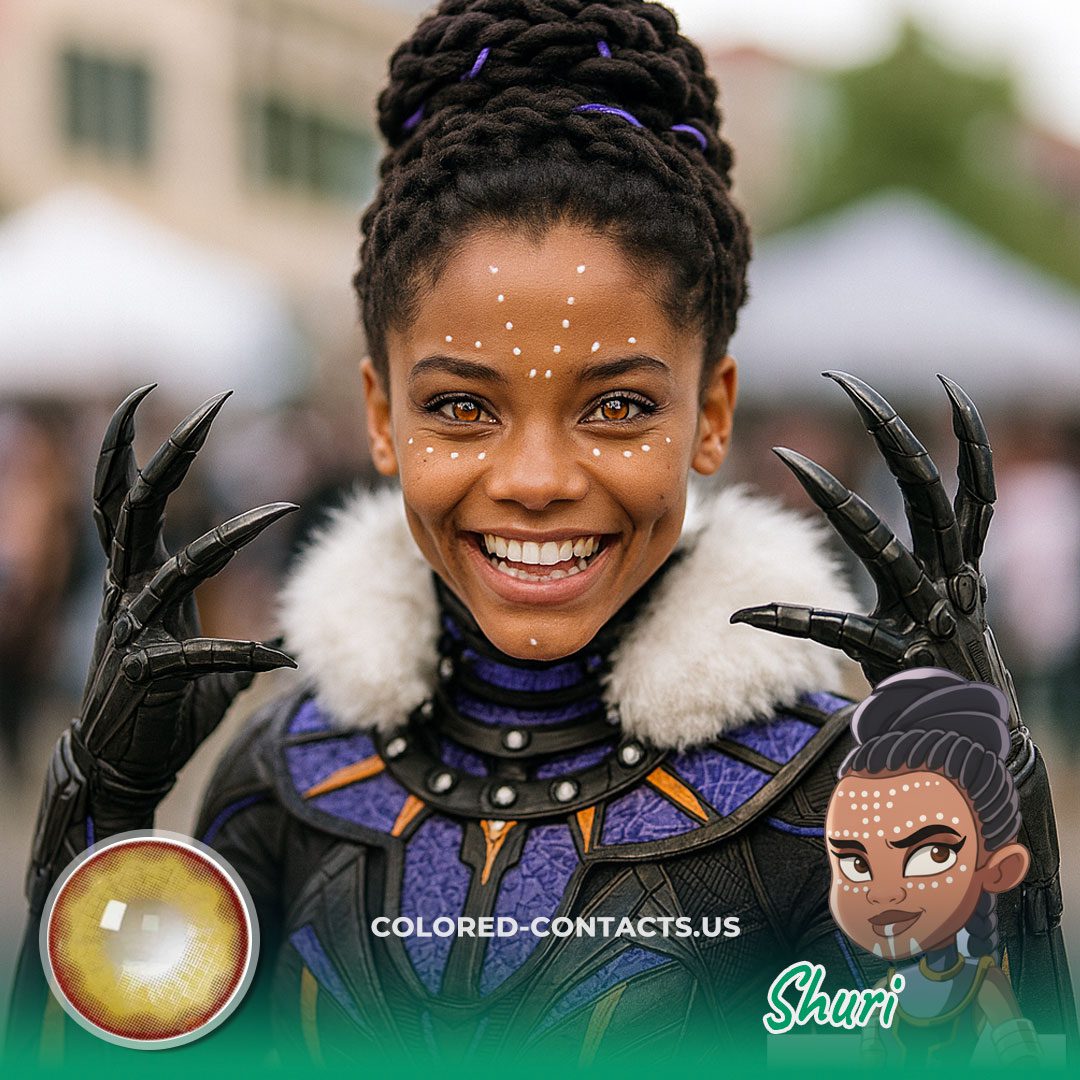 Black Panther : Shuri Cosplay Contact Lenses