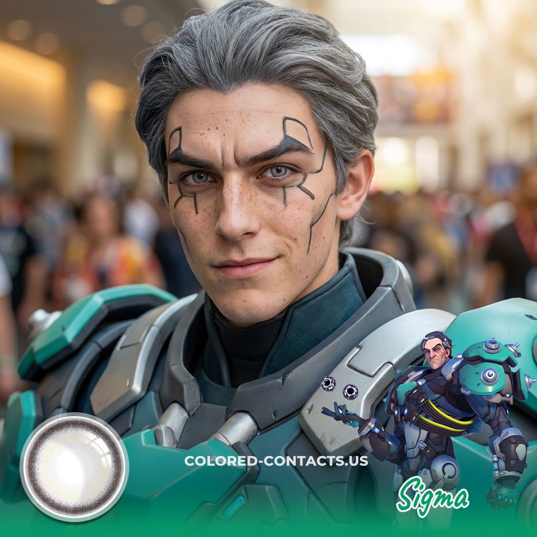 These Overwatch Sigma Cosplay Contact Lenses Are About To Give You That Ultimate Astrophysicist Energy