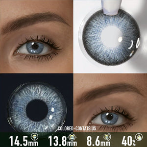 Siren Blue Contact Lenses
