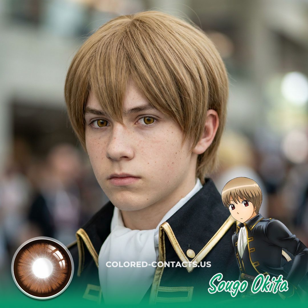 Sougo Okita Cosplay Contact Lenses