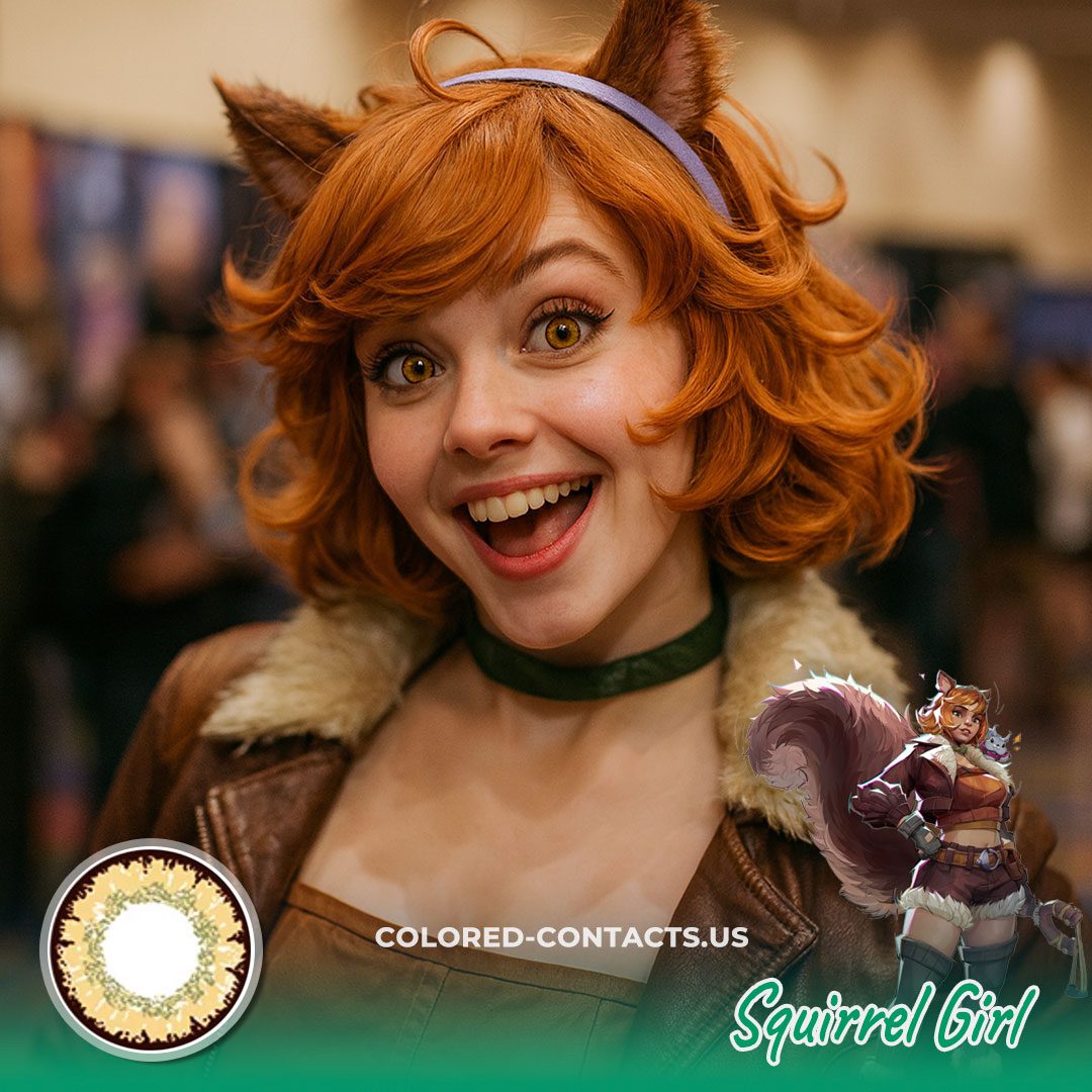 Squirrel Girl Cosplay Contact Lenses
