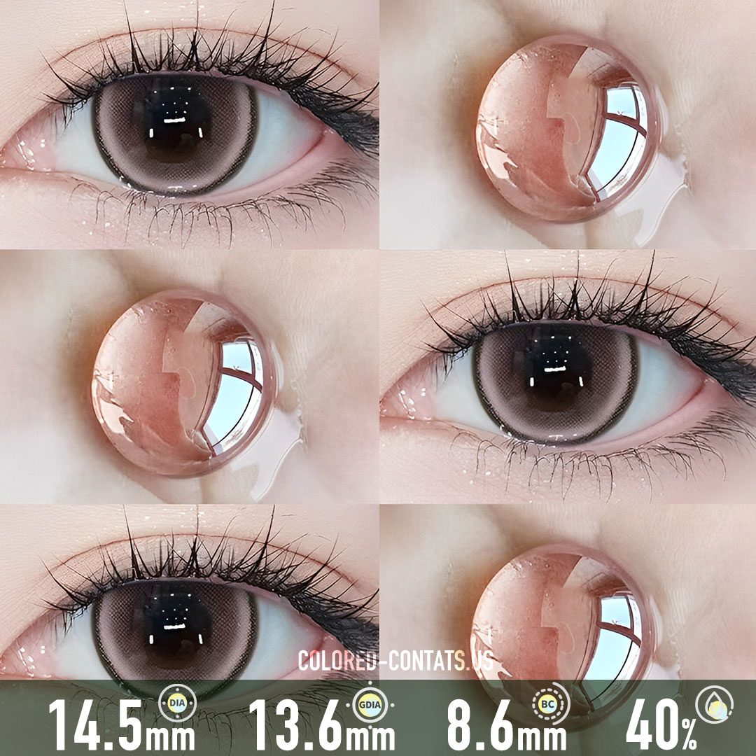Precious Berry Pink Contact Lenses