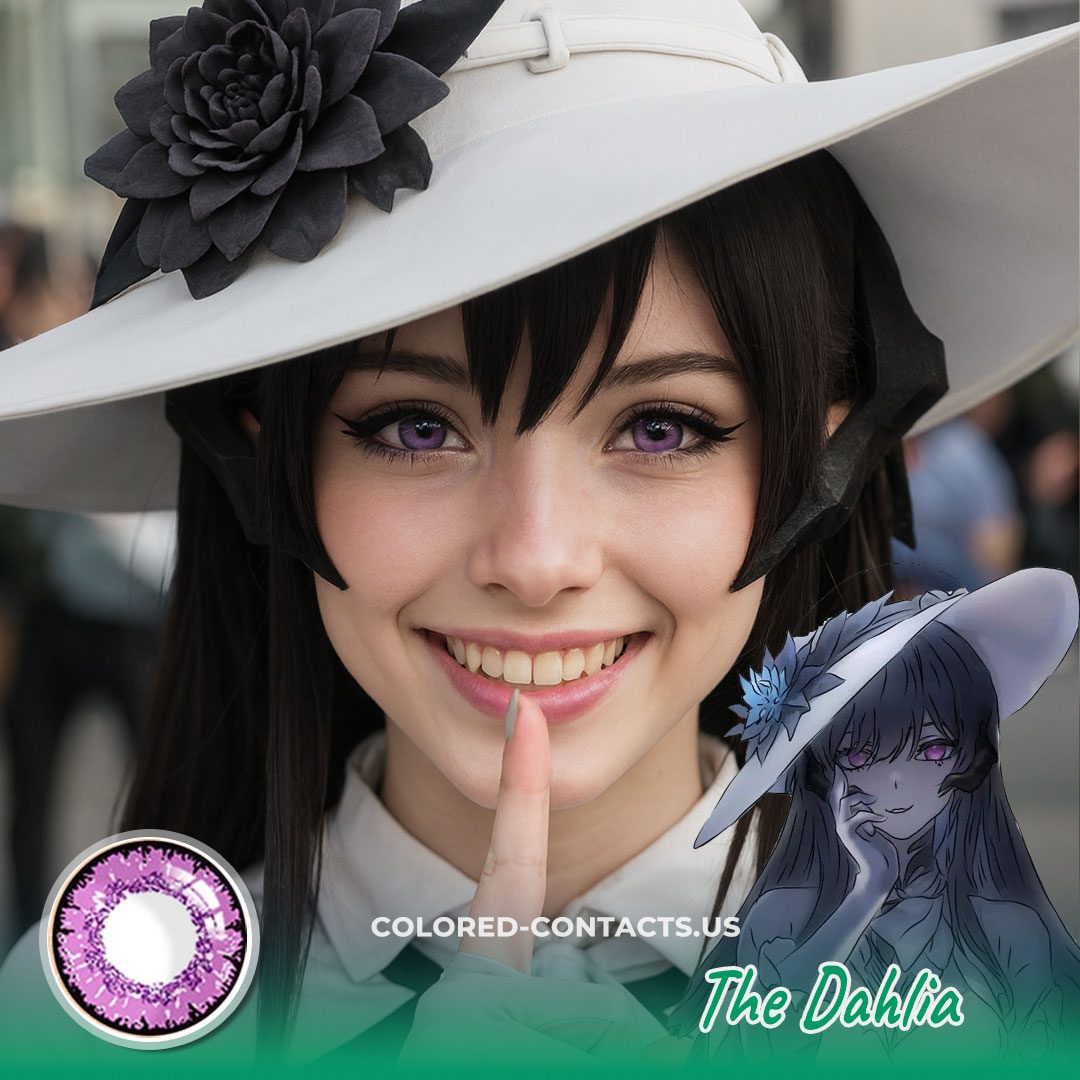 The Dahlia Cosplay Contact Lenses
