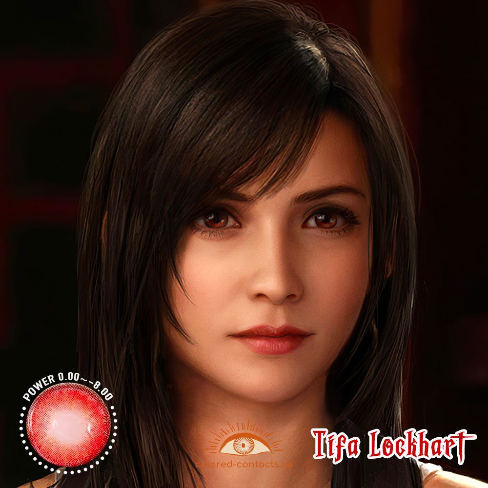 Tifa Lockhart Cosplay Contact Lenses