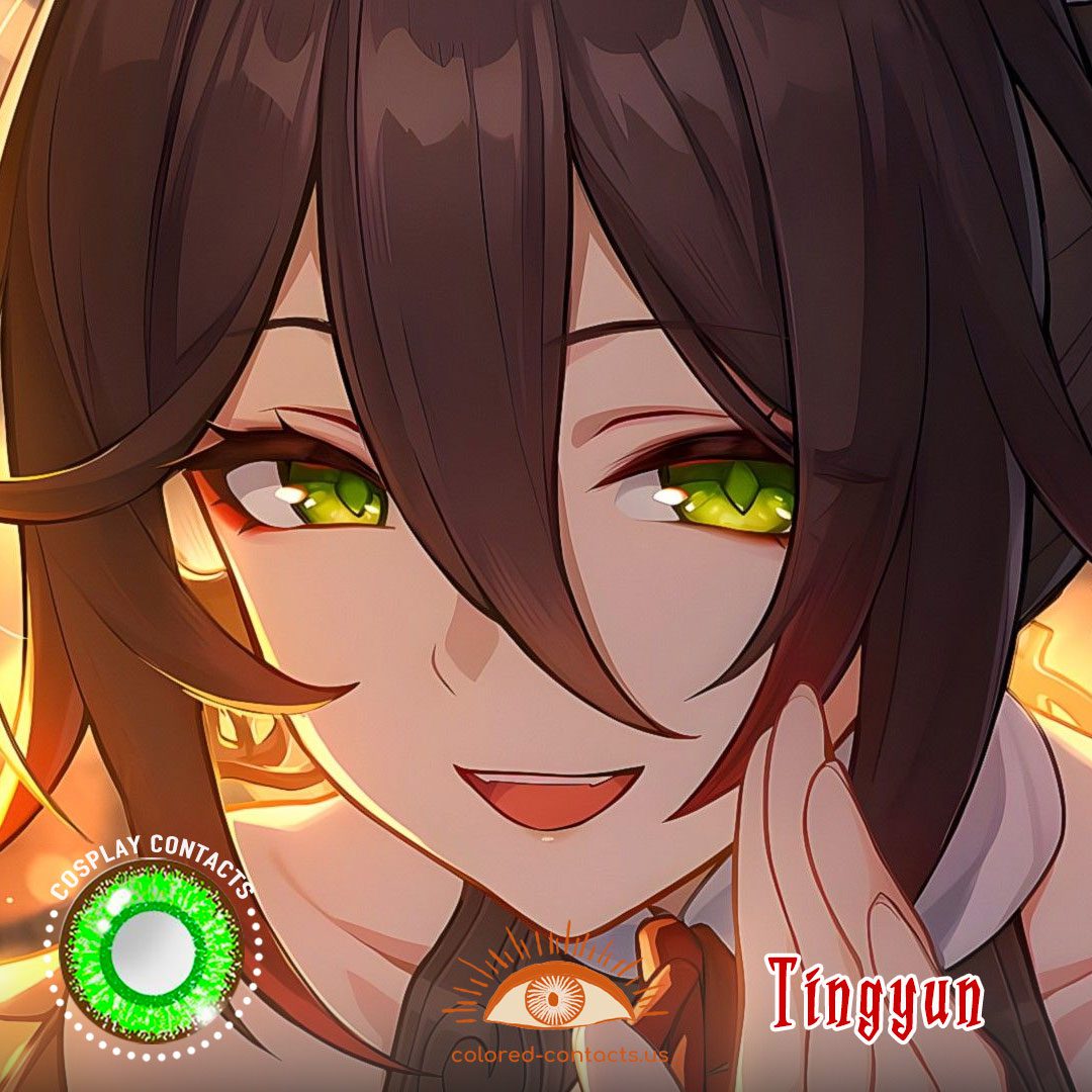 HONKAI :  Tingyun Cosplay Contact Lenses