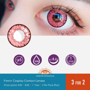 Tower of Fantasy : Fenrir Cosplay Contact Lenses