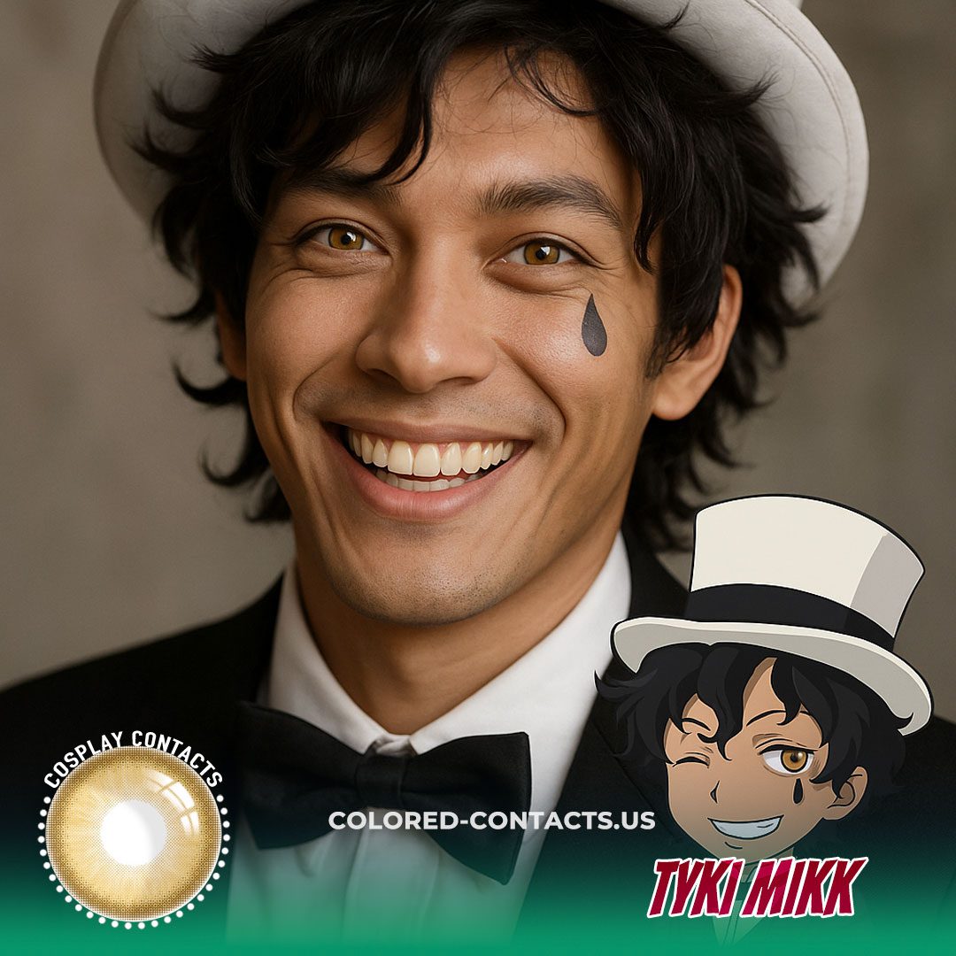 D.Gray-man: Tyki Mikk Cosplay Contact Lenses