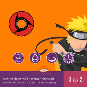 Uchiha Naka MS Sharingan Contacts