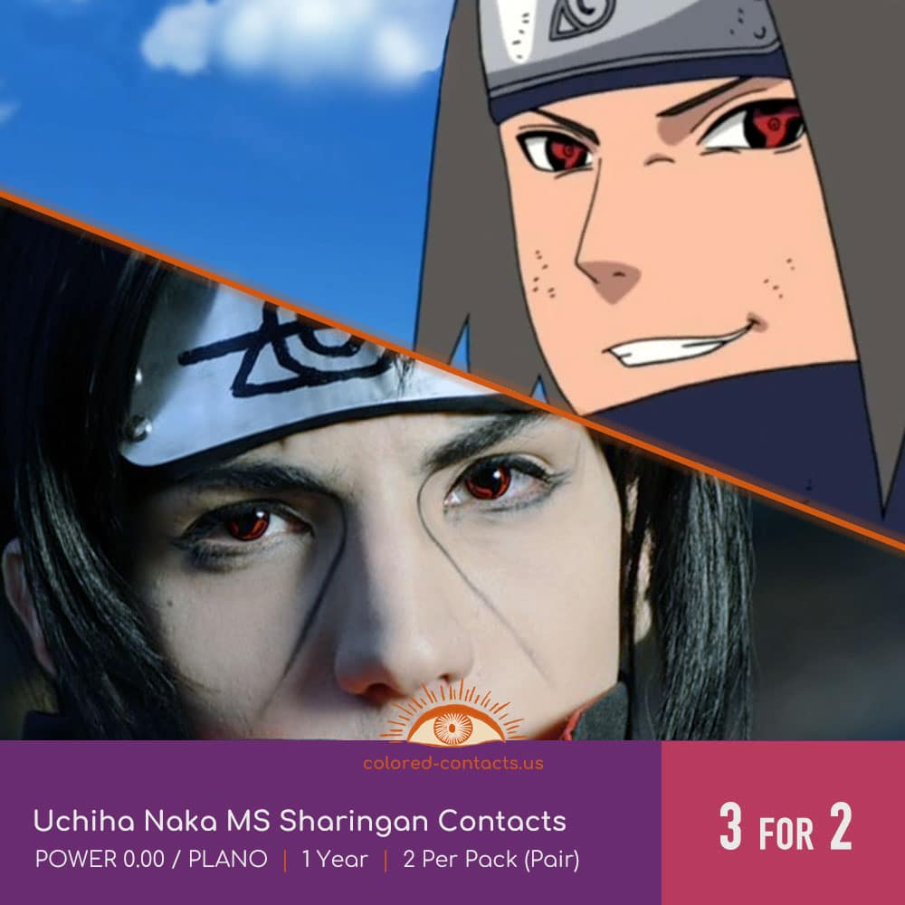 Uchiha Naka MS Sharingan Contacts