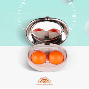 Lithium battery ultrasonic colored contacts cleaner
