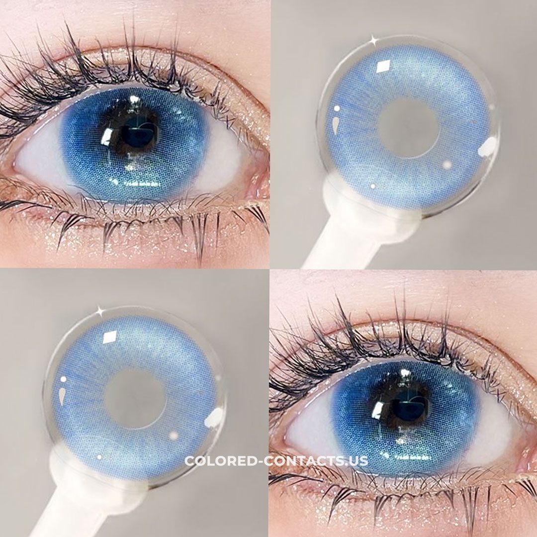 Vivid Ocean Blue Contact Lens