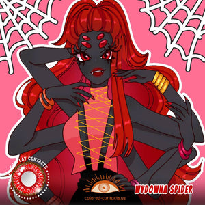 Monster High : Wydowna Spider Cosplay Contact Lenses