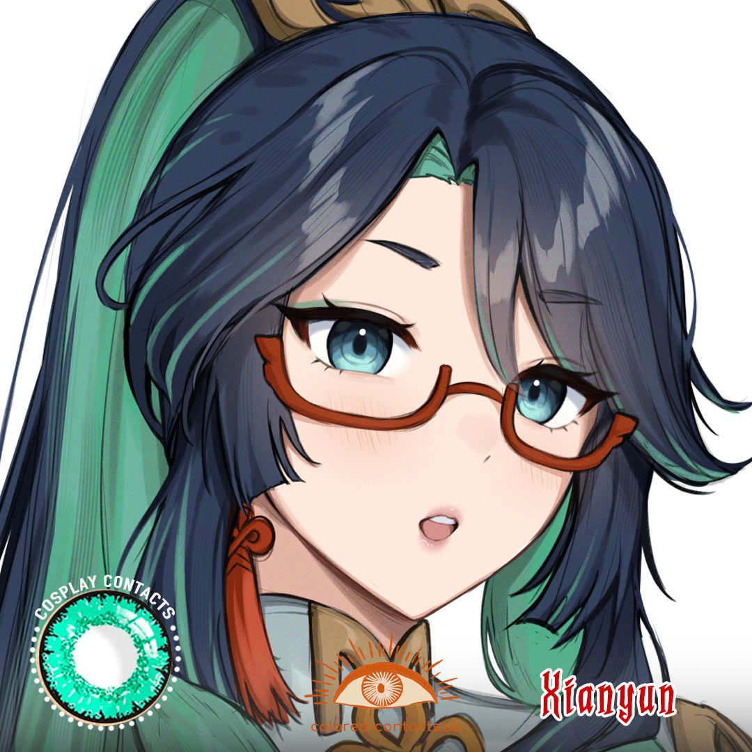 Genshin Impact Xianyun Cosplay Contacts