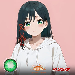 Yae Amagami Cosplay Green Contact Lenses