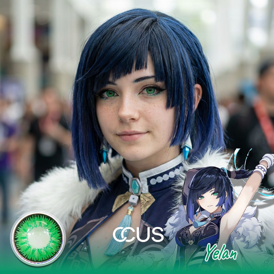 Genshin Impact Yelan Cosplay Contacts