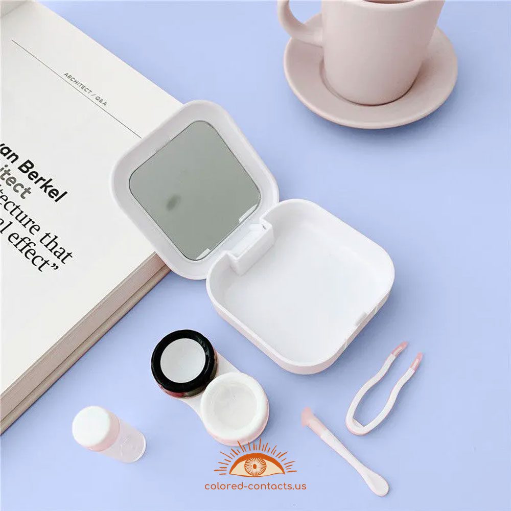 INS Style Girl Contact Lens Case