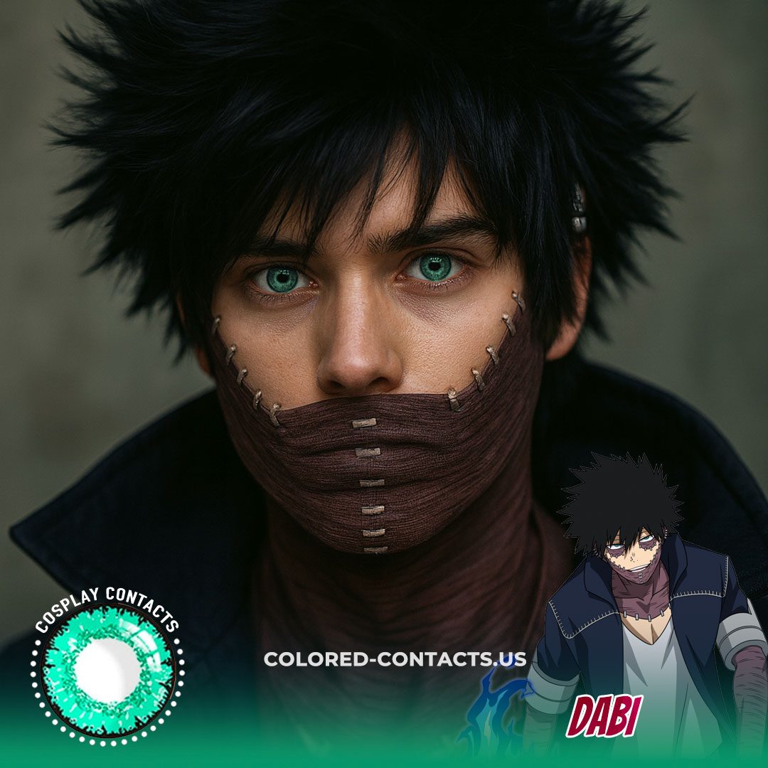 Dabi Cosplay Contact Lenses