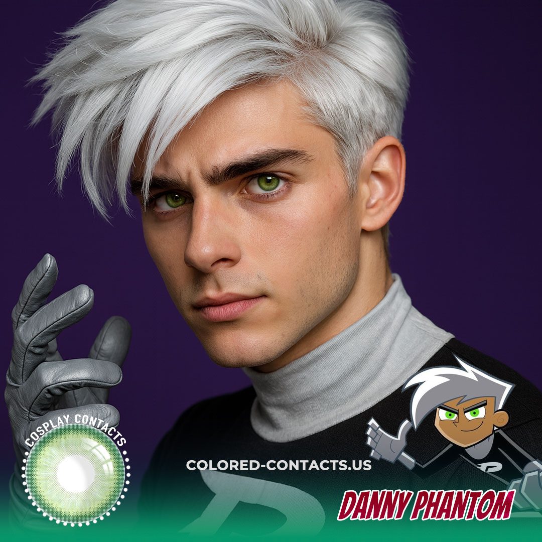 Danny Phantom Cosplay Contact Lenses