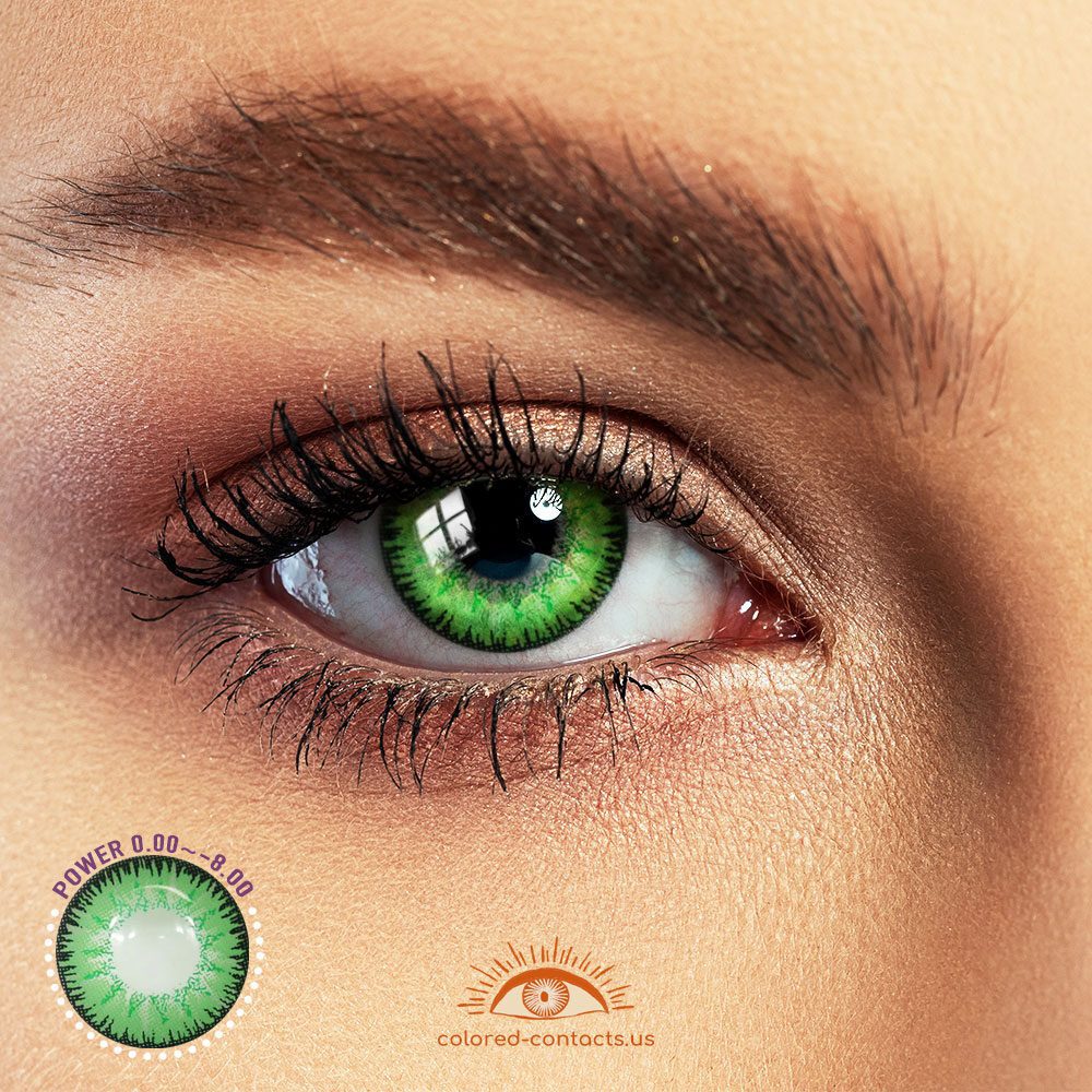 Yae Amagami Cosplay Green Contact Lenses