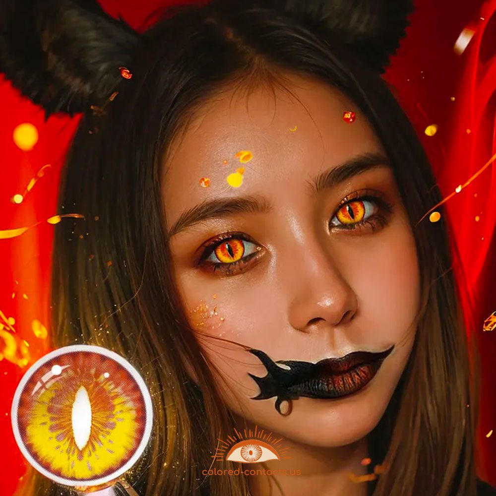 Genshin Impact Xiao Cosplay Contacts (2023 Blind Version)
