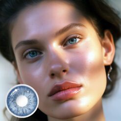 Bqeye Colored Contact Lenses - Bqeye Cocktail Blue Margarita Colored Contact Lenses