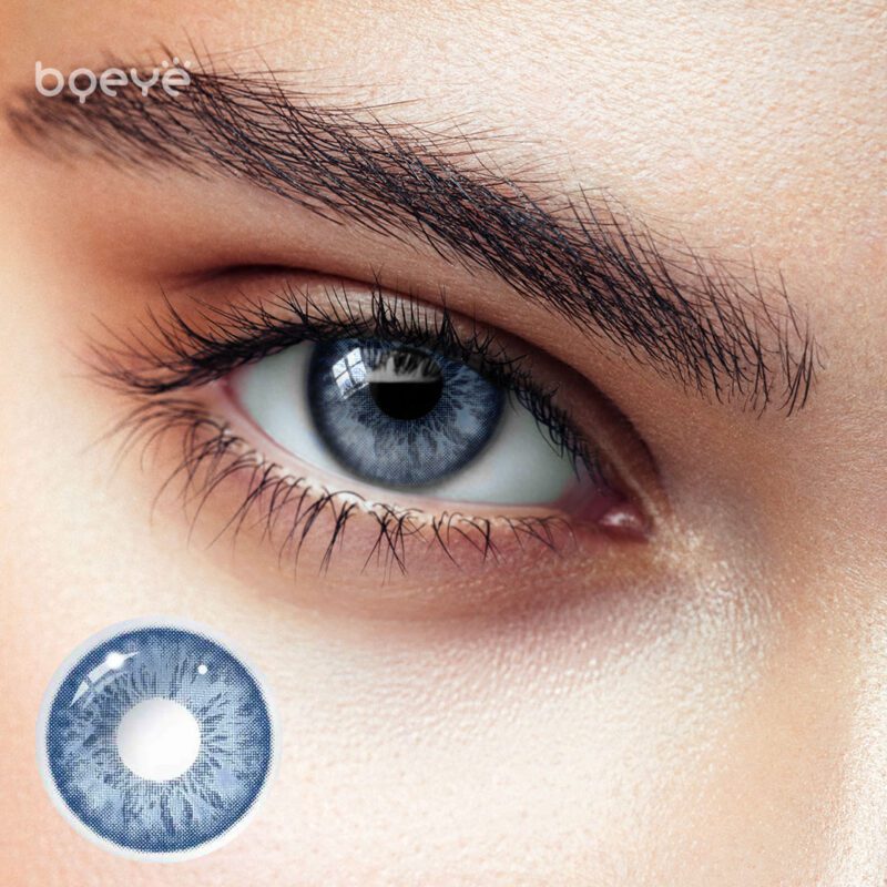 Bqeye Cocktail Blauw Margarita Gekleurde Contactlenzen
