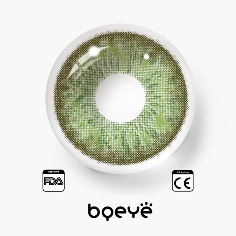 Bqeye Cocktail Green Hornet Colored Contact Lenses - Image 5