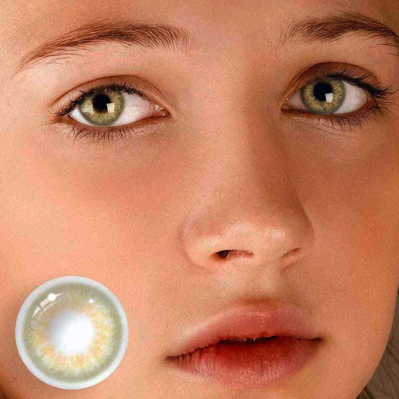 Bqeye Dna Taylor Brown Colored Contact Lenses - Image 4