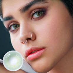 Bqeye Dna Taylor Grüne farbige Kontaktlinsen Bqeye Colored Contact Lenses - Bqeye Dna Taylor Green Colored Contact Lenses