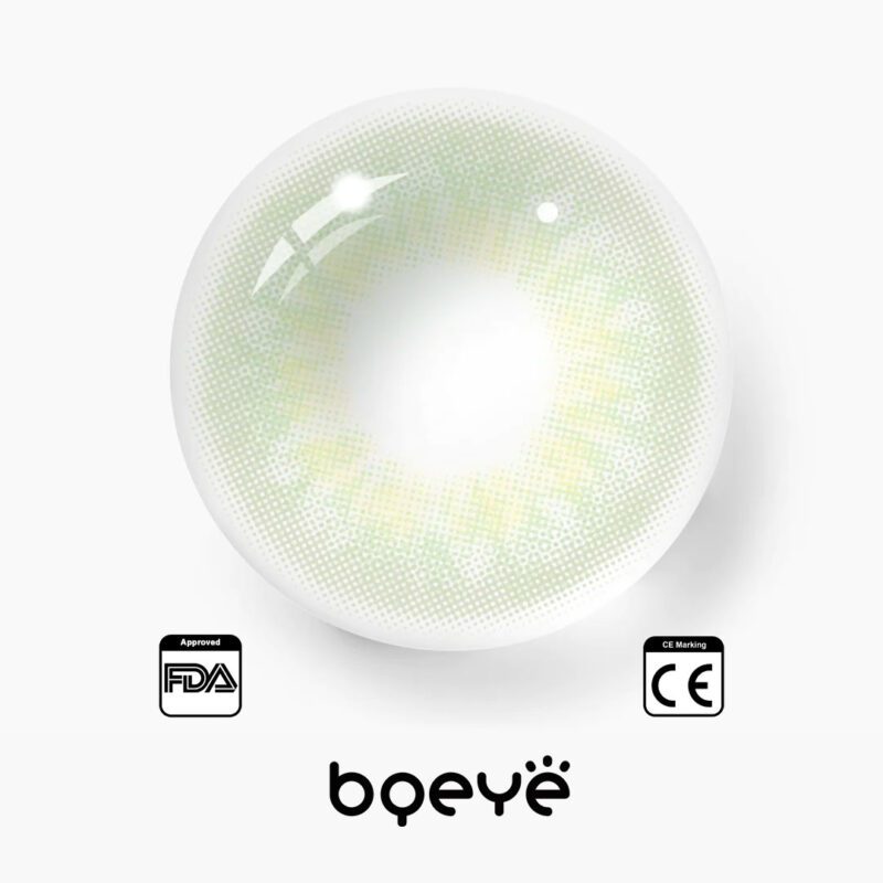 Lentilles de contact colorées Dna Taylor Green de Bqeye - Image 5.