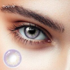 BQeye DNA Taylor Purple Colored Contact Lenses