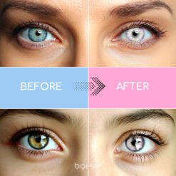 Alternative Ansicht von BQeye DNA Taylor Purple Colored Contact Lenses