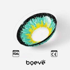 Bqeye Elf Grün Farbige Kontaktlinsen Bqeye Colored Contact Lenses - Bqeye Elf Green Colored Contact Lenses