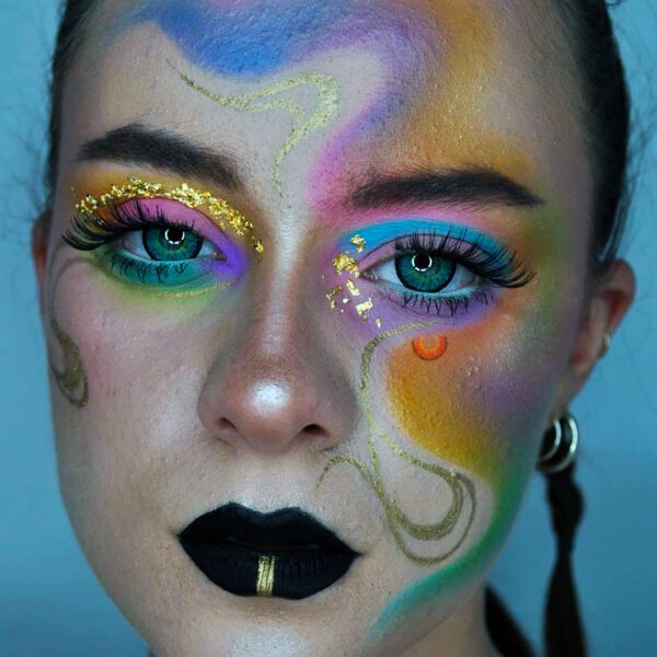 Lentile de contact colorate Bqeye Elf Green Green Bqeye Colored Contact Lenses - Bqeye Elf Green Colored Contact Lenses