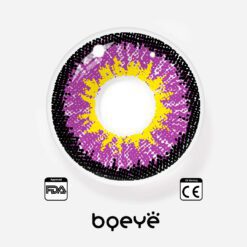 Bqeye Elf Lila Farbige Kontaktlinsen Bqeye Colored Contact Lenses - Bqeye Elf Purple Colored Contact Lenses