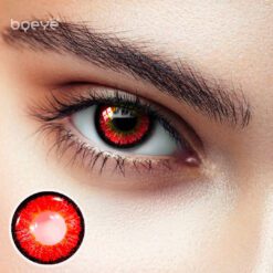 BQeye ELF Red Colored Contact Lenses