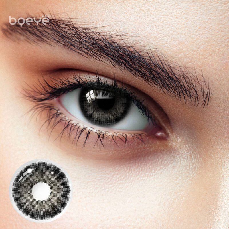 Bqeye Magnificent Black Colored Contact Lenses