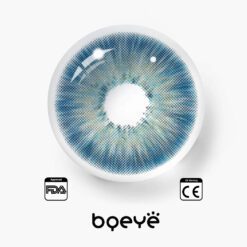 Bqeye Colored Contact Lenses - Bqeye Magnificent Antarctic Blue Colored Contact Lenses