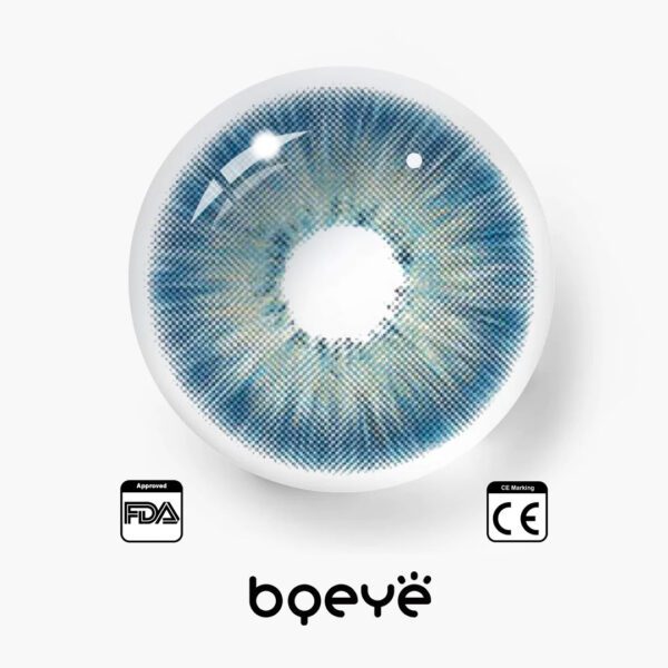 Kolorowe soczewki kontaktowe Bqeye Magnificent Antarctic Blue Bqeye Colored Contact Lenses - Bqeye Magnificent Antarctic Blue Colored Contact Lenses