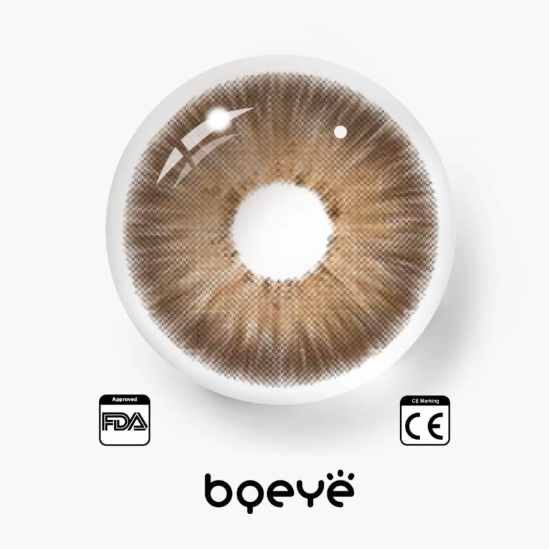 Bqeye Magnificent Sahara Brown Colored Contact Lenses - Image 5