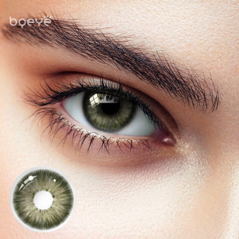 Bqeye Magnificent Amazonia Green Colored Contact Lenses
