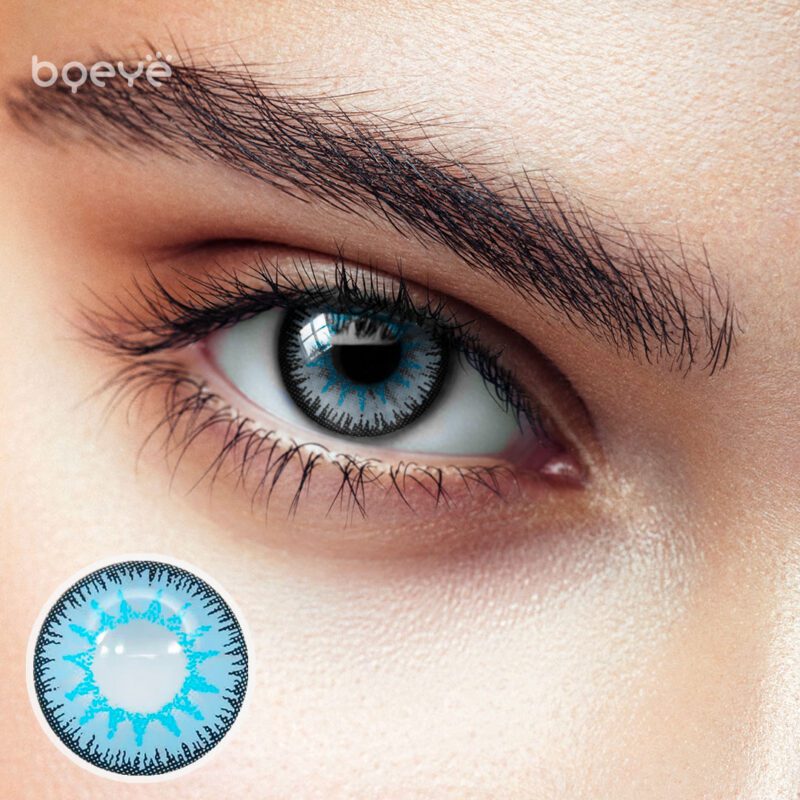 Lentes de Contacto Coloridas Bqeye Mystery Blue