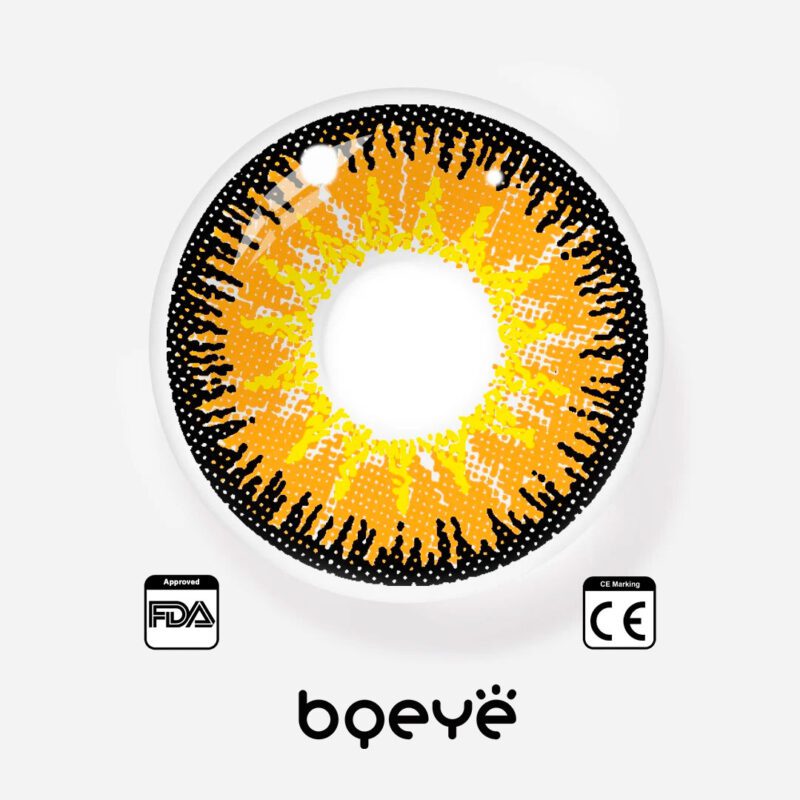 Bqeye Mystery Brown Colored Contact Lenses - Image 4