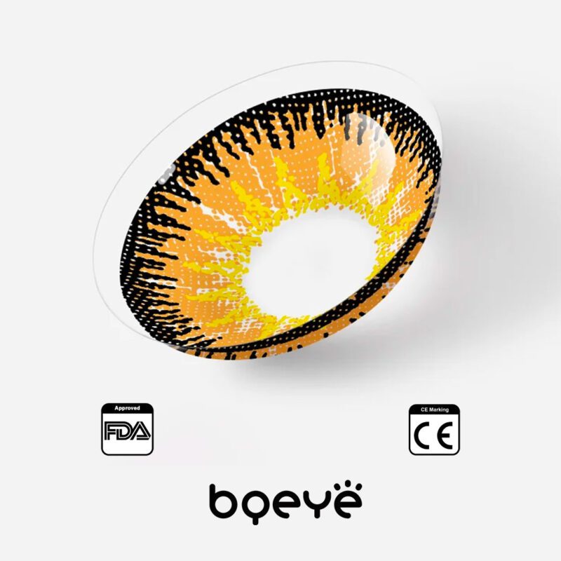 Bqeye Mystery Brown Colored Contact Lenses - Image 6