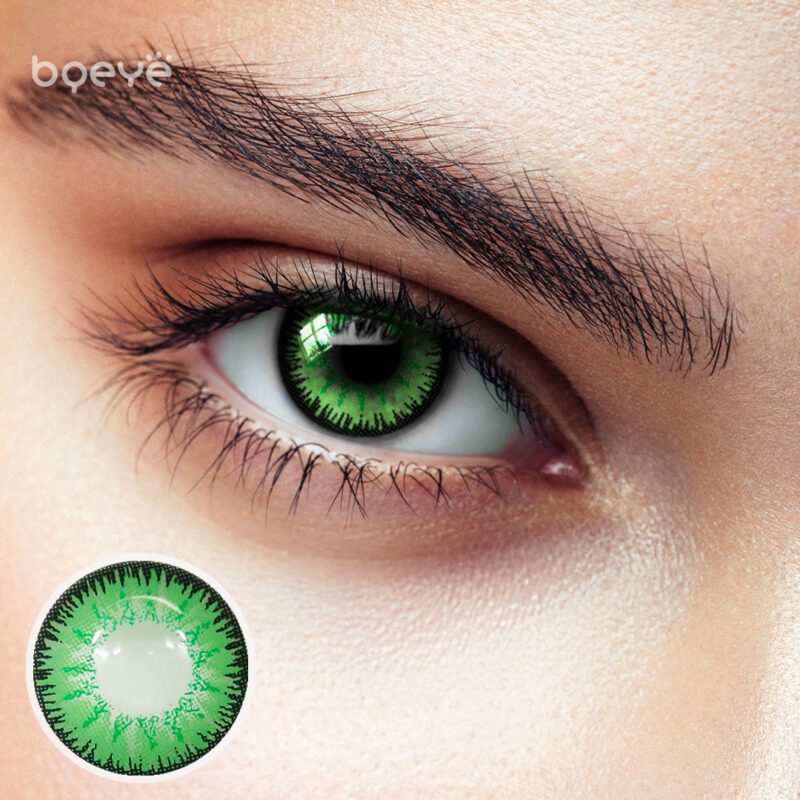 Lentilles de contact colorées Bqeye Mystery Green