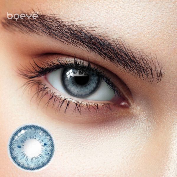 BQeye Stunna Girl Blue Colored Contact Lenses